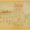 Vaszary János - Olasz városháza (15,5 x 21,5 cm.)