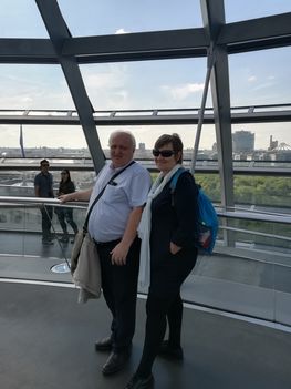 A felújított Reichstag Building, Berlin 2019.05.21.-én 7