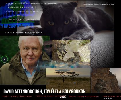 David Attenborough A life on our  planet (202o) recommodation Mia}{T