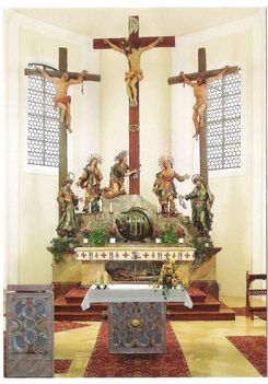Bad Wurzach Golgota oltára