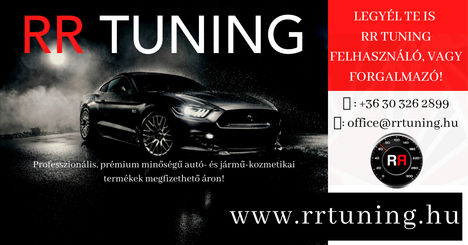 RR TUNING Professzionális, prémium minőségű autó- és jármű-kozmetikai termékek megfizethető áron! 14