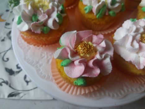 Mini virág torta