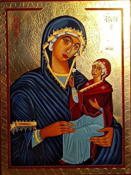 szent anna es gyermeke maria