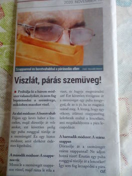 Viszlát,párás szemüveg!