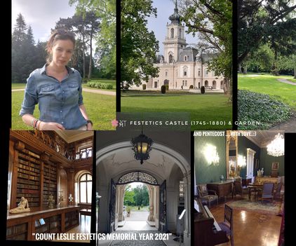 Count Leslie Festetics memorial year 2021’ Festetics Castle and garden OUR QUIET WALKS}{T