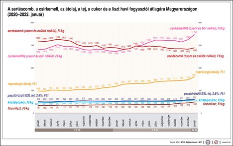 Havi fogyasztói ár