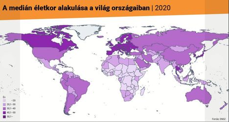 Medián életkor