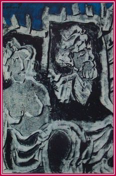 Bálint Endre - Férfi és nő (29,5x21 cm.)