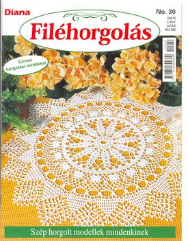 Diana filéhorgolás No 30 1