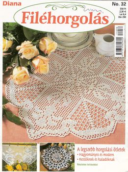 Diana filéhorgolás No 320001