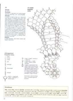 Diana filéhorgolás No 40 22