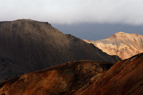 Izland 25 landmannalaugar-peaks