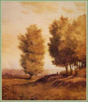 Reissmann Barabás Gizella - Párás reggel ( 48,5 x 37,5 cm.)