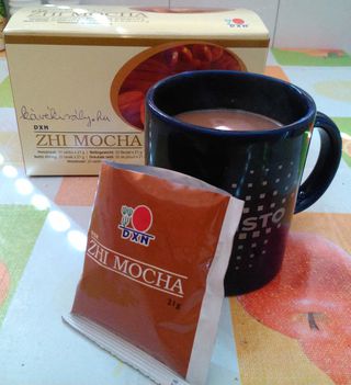 Forró csokis DXN kávé: Zhi Mocha