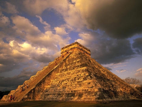 Ancient Mayan Ruins, Chichen Itza, Mexico