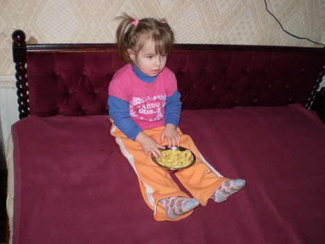 Blanka és Loránt a mamánál 2009.03.03. 157