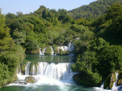 Horvátország 2008 KRK vízesés