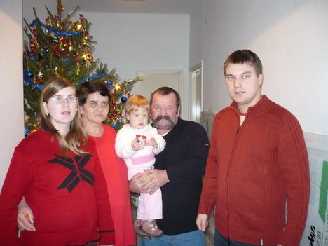 családom 2008 karácsonyán