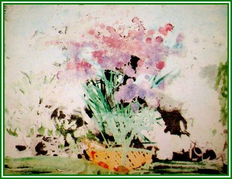 Vinkler László - Virágcsendélet (31x41 cm.)