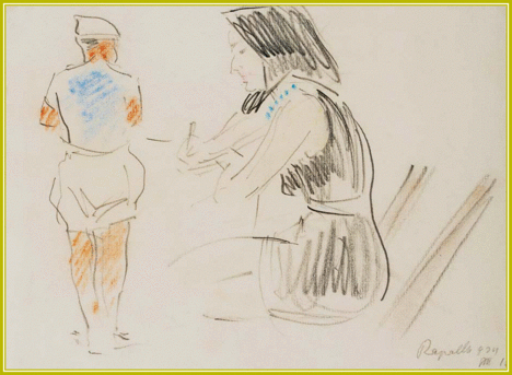 Vaszary János - Alakváltozatok (21x28 cm.)
