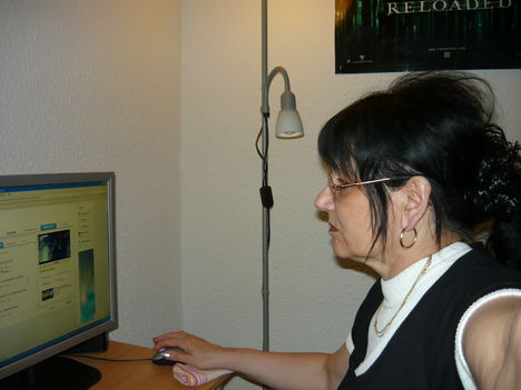 Internetezés.