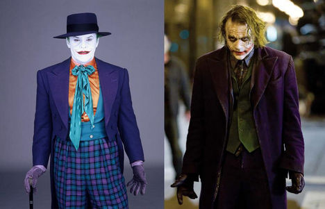 HeathLedgerJackNicholsonJoker