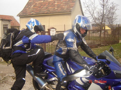 anyu és a motorozás!
