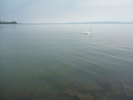 Balaton vihar előtt