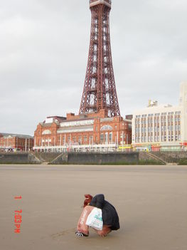 Blackpool tengerparton