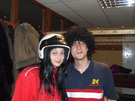 Zoltánnal,kicsit megfáradva