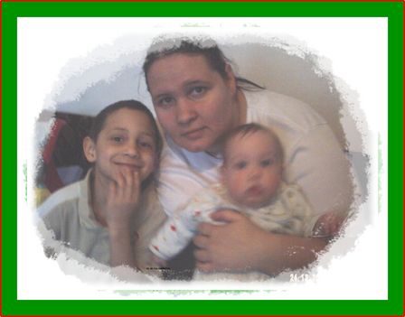 Bea lányom és két unokám,Jázmin és Kristóf