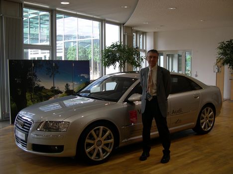 Audi gyár - bemutatóterem 1
