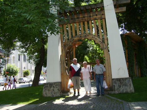 Feri, én + Andris (barátnőm férje)