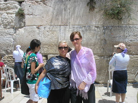 Kata with me front of the Wailing Wall