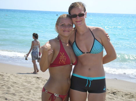 Kata with me on the beach