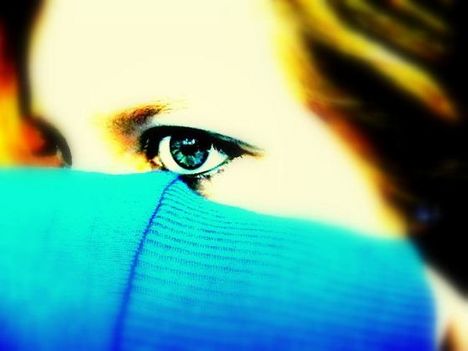 Blue eyes