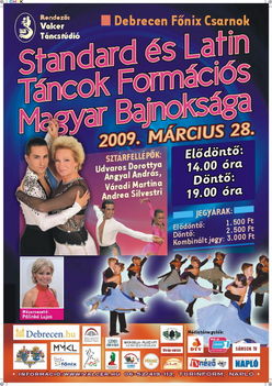táncbajnokság plakát