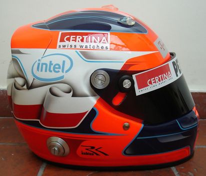 HRK2009_F1_Helmet_Robert_Kubica_2009_c