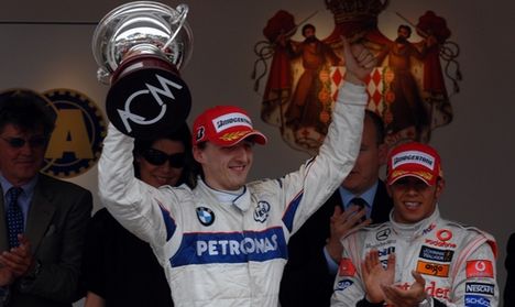 robert-kubica-podium-monaco