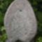 510 - Terebessy L. Föld - Kerti szobor, 1998. 46x30x17cm - Faragott kő 0421