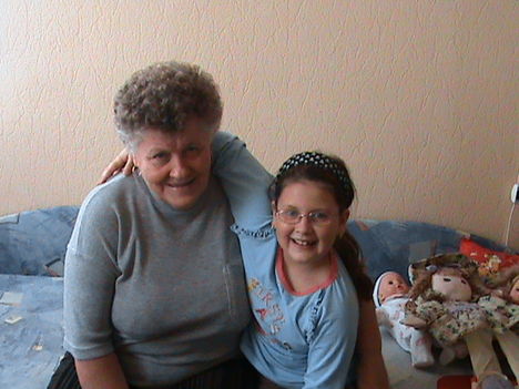 Anyukám és Boglárka