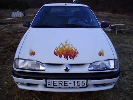 előlről
