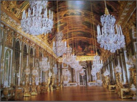 121. Franciaország - Versailles, A Királyi palota termei (9)