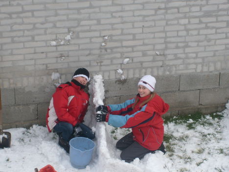még télen ramival a nagy fal építése közben