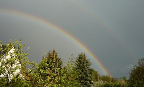 Áprilisi égbolt,szivárvánnyal, 3
