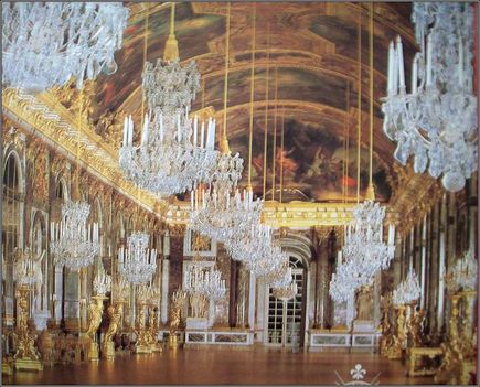 142. Franciaország - Versailles, a Királyi palota termei (30)