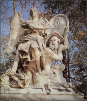 162. Franciaország – Versailles, a Királyi palota parkjának szökőkútjai (7)