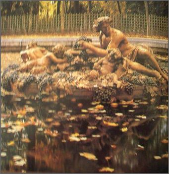 168. Franciaország – Versailles, a Királyi palota parkjának szökőkútjai (1)