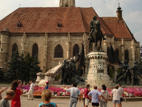 Kolozsvár Mátyás szobor