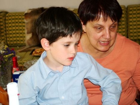 Bolyó Benedek és a "MAMA" Almási Zsuzsi